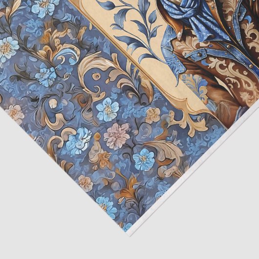 Westerne Koe Art Decoupage Craft Tissuepapier (Detail)