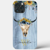 Westerne Koe Hout Case-Mate iPhone Case (Achterkant)