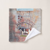 Westerne Koe Oostenrijk Bad Handdoek (Wasdoekje)