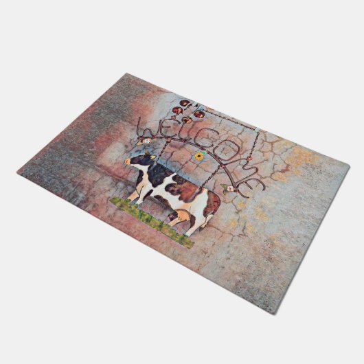 Westerne Koe Oostenrijk Deurmat (Schuin)