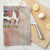 Westerne Koe Oostenrijk Theedoek (Quarter Fold)