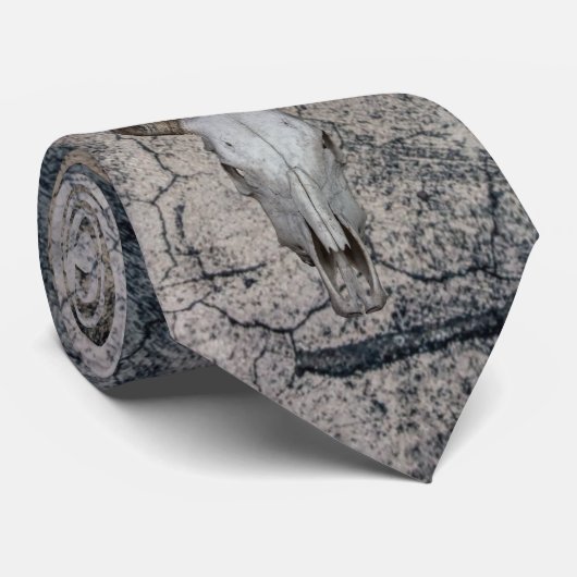 Westerne Koe Rundle Stropdas (Opgerold)