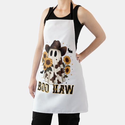 Westerne Koe Spot Spooky Ghost Boo Haw Schort (Insitu)