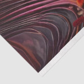 Westerne Koe Zittend Roze Stoel Decoupage Tissuepapier (Detail)