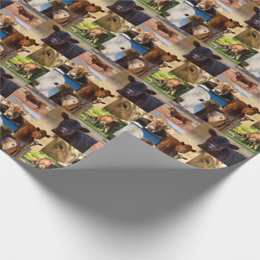 Westerne koeien cadeaupapier (Hoek)