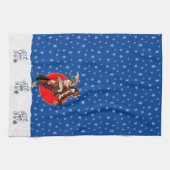 Westerne koeweitse paardenfokkerij theedoek (Horizontaal)