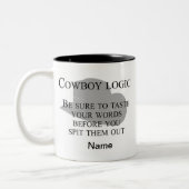 Westerne koffie Mok | Cowboy Mok (Links)