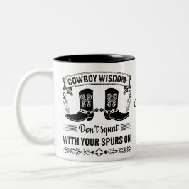 Westerne koffie Mok, gepersonaliseerde cowboy Mok