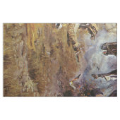  Westerne kooktroebels Russell-Lg afdrukken Stof (Fat Quarter)