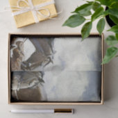 westerne kunst door WHD Koerner: "Hij kijkt voorui Tissuepapier (Geschenk)