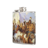  Westerne Kunst, Indische Oorlogspartij door NC Wy Heupfles (Links)