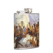  Westerne Kunst, Indische Oorlogspartij door NC Wy Heupfles (Rechts)