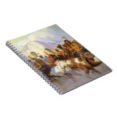  Westerne Kunst, Indische Oorlogspartij door NC Wy Notitieboek (Rechterzijde)