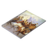  Westerne Kunst, Indische Oorlogspartij door NC Wy Notitieboek (Linkerzijde)