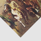 westerne kunst van Frederic Remington met overwinn Tissuepapier (Detail)