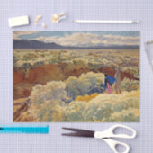 westerne kunst van "Greasewood and Sage" door Walt Tissuepapier (Craft)