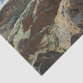 westerne kunst van Walter Ufer "Mountain Prayer" Tissuepapier (Detail)