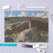 westerne kunst van Walter Ufer "Mountain Prayer" Tissuepapier (Craft)