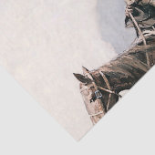 westerne kunst van Wilde Geese door WHD Koerner Tissuepapier (Detail)