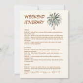 Westerne kustvrijgezellenfeest kaart (Achterkant)