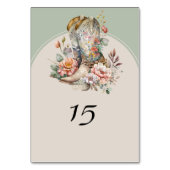 Westerne laarzen Boho Bloemen Rustieke Quinceanera Kaart (Voorkant)