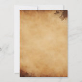  Westerne laarzen of Bow Gender Reveal Kaart (Achterkant)