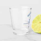 Westerne Laatste Rodeo Shot Glass: 2025 Bacheloret Glas (Links)