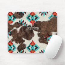 Westerne landenstijl Etnische patronen Cowgirl sti