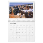 Westerne landschappen kalender (Mar 2026)