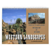 Westerne landschappen kalender (Hoes)