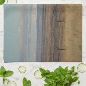 Westerne landschapsfoto theedoek (Gevouwen)