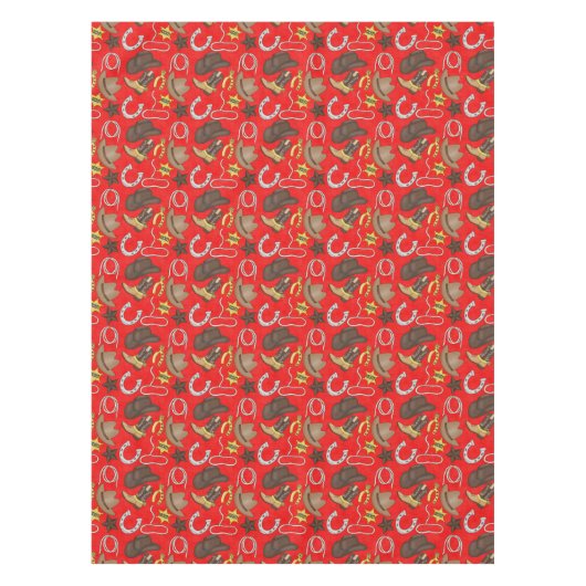 Westerne landtabeldoek tafelkleed (Voorkant)