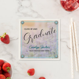 Westerne Lavender Fields Graduation Party servet