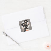  Westerne LBD-Sticker Vierkante Sticker (Envelop)