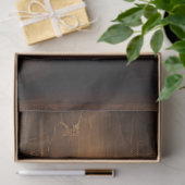 Westerne Leeuw in Koningsstoel Decoupage Tissuepapier (Geschenk)