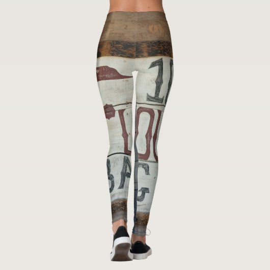 Westerne Leggings - foto-flatpanel (Achterkant)