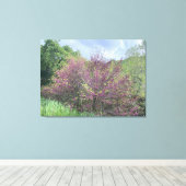 Westerne lente canvas afdruk (Insitu (Houten vloer))