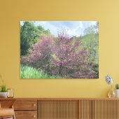 Westerne lente canvas afdruk (Insitu (Woonkamer))