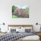 Westerne lente canvas afdruk (Insitu (Slaapkamer))