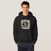 Westerne leopard Australian Shepherd mama's D Hoodie (Voorkant volledig)