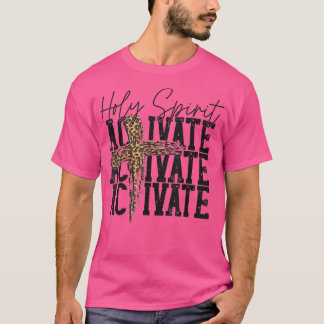 Westerne Leopard Heilige Geest activeert Jesus Cro T-shirt