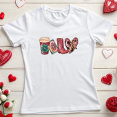 Westerne liefde Valentijn T-shirt