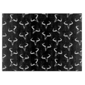 Westerne Longhorn Bull Horns Design Desert Skulls Snijplank (Voorkant)