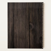 Westerne Longhorn Rustige romp Planner (Achterkant)