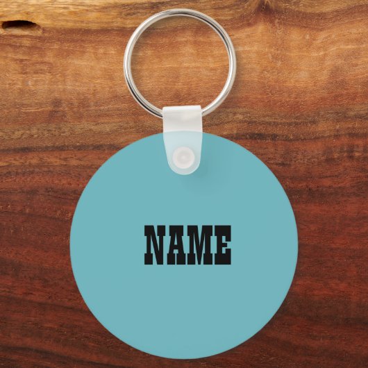 Westerne look sleutelhanger (Achterkant)