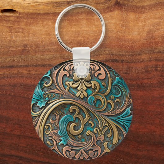 Westerne look sleutelhanger (Voorkant)