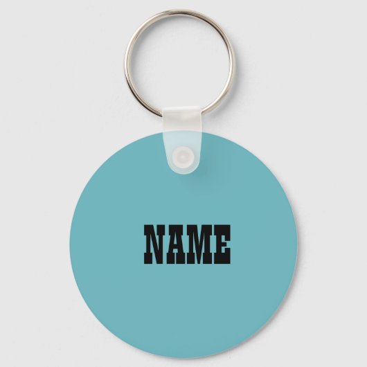 Westerne look sleutelhanger (Achterkant)