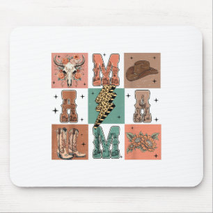 Westerne Mama Cowboy Cowgirl Moederdag Mom Countr Muismat