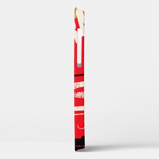 Westerne marathonretro-poster ontwerp van marathon Case-Mate iPhone case (Achterkant / Links)