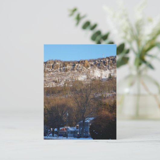 Westerne massawinter briefkaart (Staand voorkant)